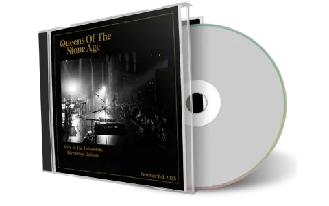 Front cover artwork of Queens Of The Stone Age 2025-10-03 CD Detroit Audience
