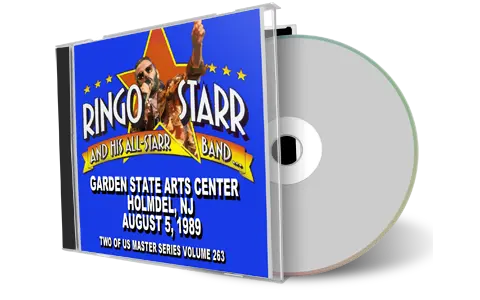 Front cover artwork of Ringo Starr 1989-08-05 CD Holmdel Audience
