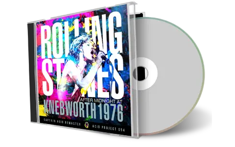 Front cover artwork of Rolling Stones Compilation CD After Midnight At Knebworth 1976 Soundboard
