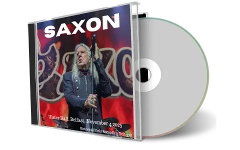 Front cover artwork of Saxon 2025-11-04 CD Belfast Audience