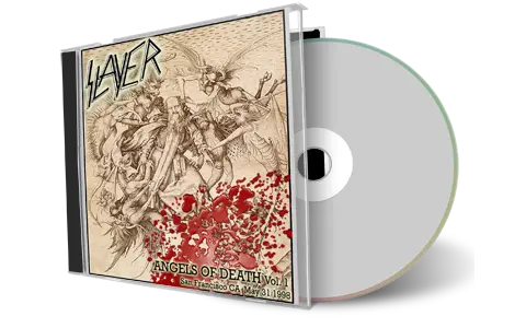 Front cover artwork of Slayer Compilation CD Angels Of Death Vol 2 Audience