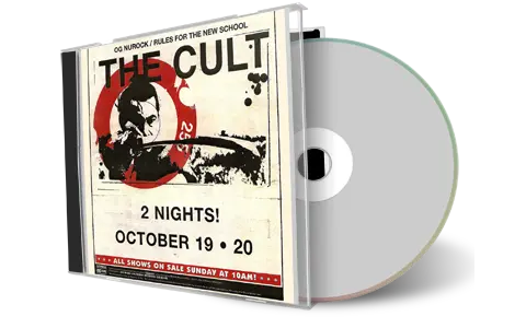 Front cover artwork of The Cult 2002-10-19 CD Los Angeles Audience