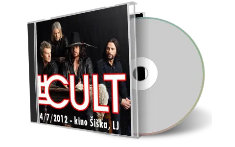 Front cover artwork of The Cult 2012-07-04 CD Ljubljana Audience
