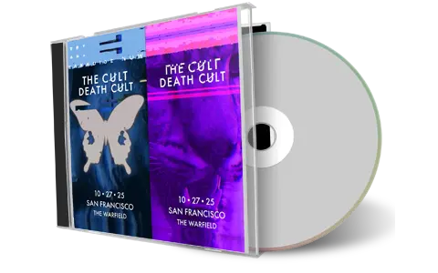 Front cover artwork of The Cult 2025-10-27 CD San Francisco Audience