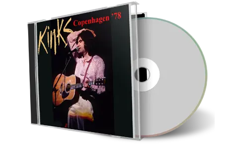 Front cover artwork of The Kinks 1978-10-10 CD Copenhagen Audience