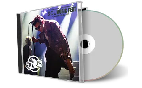 Front cover artwork of The Strokes Compilation CD Austin City Limits 2025 Soundboard