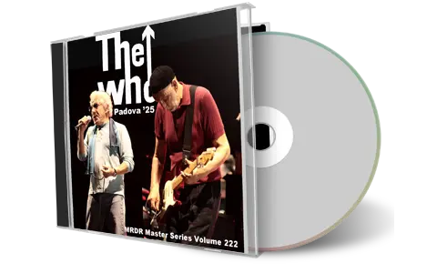 Front cover artwork of The Who 2025-07-20 CD Padova Audience