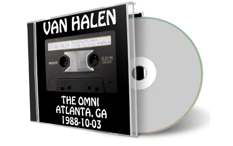 Front cover artwork of Van Halen 1988-10-03 CD Atlanta Audience