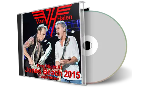 Front cover artwork of Van Halen 2015-08-13 CD Wantagh Audience