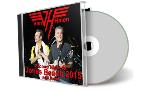 Front cover artwork of Van Halen 2015-08-15 CD Wantagh Audience