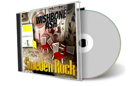 Front cover artwork of Wishbone Ash 2025-06-07 CD Solvesborg Audience