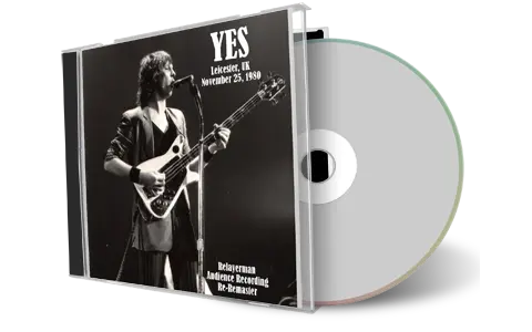 Front cover artwork of Yes 1980-11-25 CD Leicester Audience