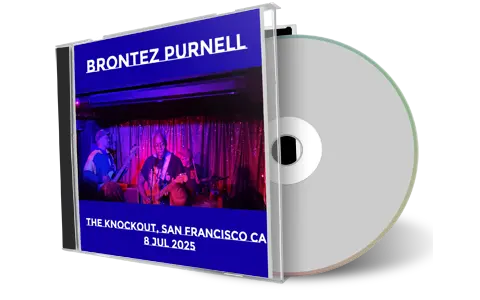 Front cover artwork of Brontez Purnell 2025-07-08 CD San Francisco Audience