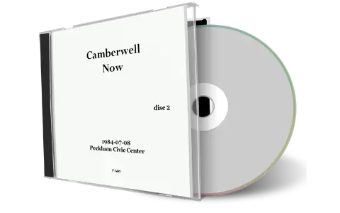 Front cover artwork of Camberwell Now 1984-07-07 CD New Cross Audience