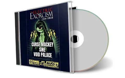Front cover artwork of Curse Mackey 2025-08-27 CD San Francisco Audience