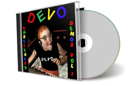 Front cover artwork of Devo Compilation CD Unreleased Demos Vol 1 Soundboard