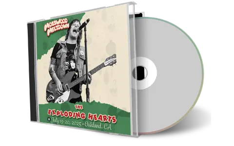 Front cover artwork of Exploding Hearts 2025-07-19 CD Oakland Audience