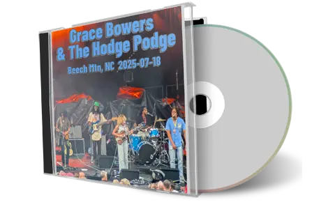 Front cover artwork of Grace Bowers 2025-07-18 CD Beech Mountain Audience