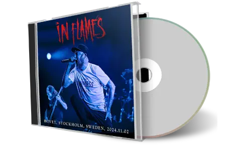 Front cover artwork of In Flames 2024-11-02 CD Stockholm Audience