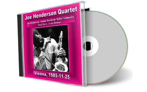 Front cover artwork of Joe Henderson Quartet 1985-11-25 CD Vienna Soundboard