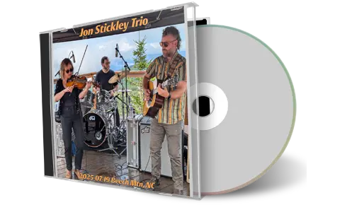 Front cover artwork of Jon Stickley Trio 2025-07-19 CD Beech Mountain Audience