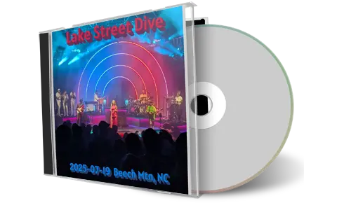 Front cover artwork of Lake Street Dive 2025-07-19 CD Beech Mountain Audience