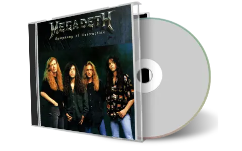 Front cover artwork of Megadeth 1992-09-30 CD Symphony Of Destruction Soundboard
