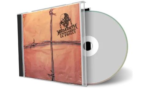 Front cover artwork of Megadeth 1998-07-10 CD Unplugged In Philly Soundboard