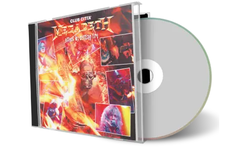 Front cover artwork of Megadeth 2006-10-13 CD Attack By Setting Fire Audience