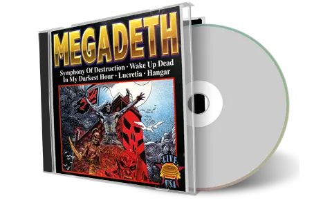 Front cover artwork of Megadeth Compilation CD Live Usa 1993 Soundboard