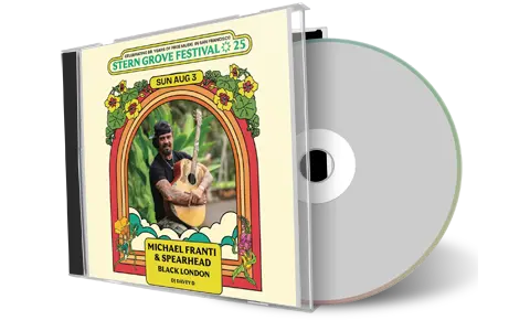 Front cover artwork of Michael Franti And Spearhead 2025-07-20 CD San Francisco Audience