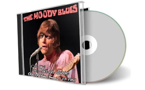 Front cover artwork of Moody Blues 1968-07-13 CD Paris Audience