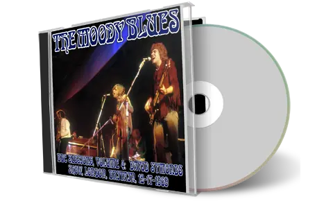 Front cover artwork of Moody Blues 1969-12-17 CD London Soundboard