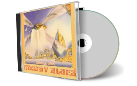 Front cover artwork of Moody Blues 1981-07-17 CD Poplar Creek Music Theate Soundboard