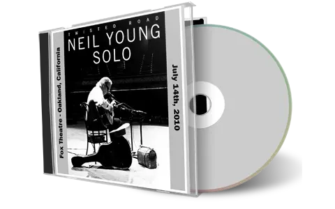 Front cover artwork of Neil Young 2010-07-14 CD Oakland Audience