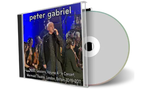 Front cover artwork of Peter Gabriel 2011-10-19 CD London Soundboard