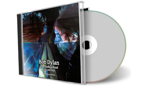 Front cover artwork of Bob Dylan Compilation CD The Endless Road 1965 2025 Audience
