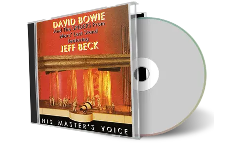 Front cover artwork of David Bowie Compilation CD His Masters Voice Soundboard