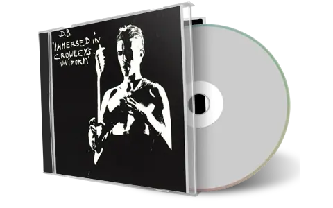 Front cover artwork of David Bowie Compilation CD Immersed In Crowleys Uniform Soundboard