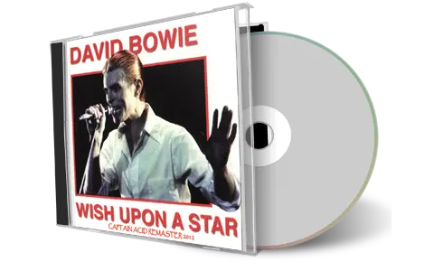 Front cover artwork of David Bowie Compilation CD Wish Upon A Star Audience