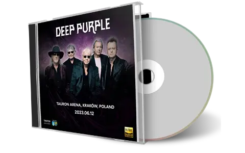 Front cover artwork of Deep Purple 2023-06-12 CD Krakow Audience