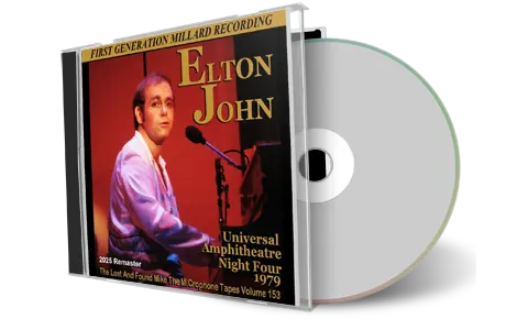 Front cover artwork of Elton John 1979-09-29 CD Los Angeles Audience