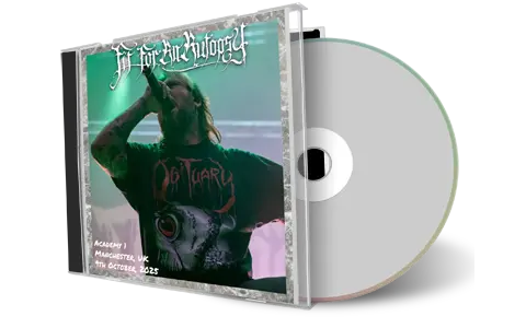 Front cover artwork of Fit For An Autopsy 2025-10-09 CD Manchester Audience