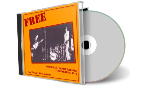 Front cover artwork of Free 1972-09-14 CD Edinburgh Audience