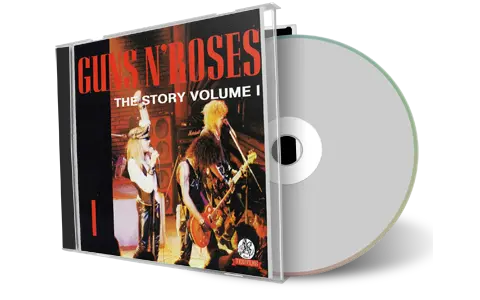 Front cover artwork of Guns N Roses Compilation CD The Story Vol 1 Soundboard