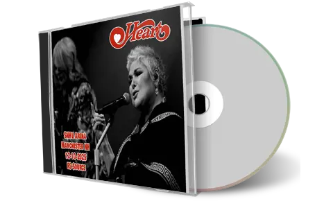 Front cover artwork of Heart 2025-12-10 CD Manchester Audience
