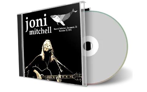 Front cover artwork of Joni Mitchell 1976-11-20 CD Sacramento Audience