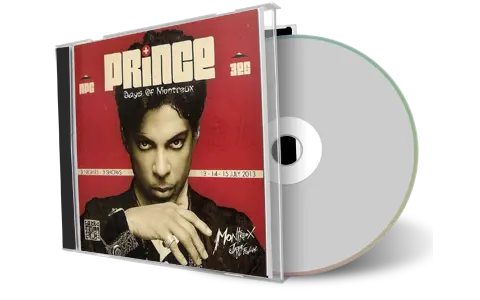 Front cover artwork of Prince Compilation CD Montreux Jazz Festival 2013 Soundboard