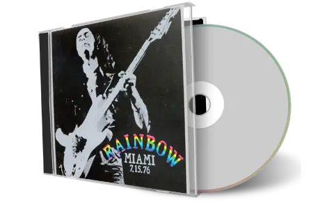 Front cover artwork of Rainbow 1976-07-16 CD Miami Audience