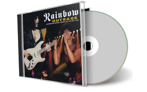 Front cover artwork of Rainbow 1981-07-27 CD London Audience